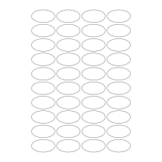30018 - Label Size 65mm x 35mm - 40 label(s) per sheet 