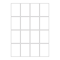 821 - A3 Label Size 97mm x 68mm - 16 labels per sheet