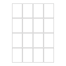 30022 - Label Size 68mm x 97mm - 16 label(s) per sheet 