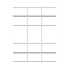 30026 - Label Size 90mm x 55mm - 18 label(s) per sheet 