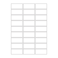 829 - A3 Label Size 90mm x 40mm - 27 labels per sheet