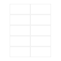 30031 - Label Size 150mm x 75mm - 10 label(s) per sheet