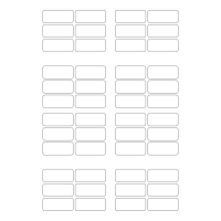 30035 - SR-A3 Label Size 320mm x 450mm - 48 labels per sheet