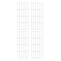 30039 - SR-A3 Label Size 15.5mm x 49mm - 80 labels per sheet