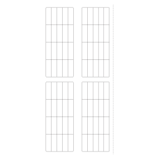30039 - Label Size 15.5mm x 49mm - 80 label(s) per sheet 