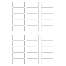 30047 - Label Size 75mm x 34mm - 30 label(s) per sheet 
