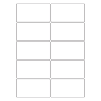 30049 - A3 Label Size 150mm x 80mm - 10 labels per sheet