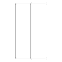 30060 - SR-A3 Label Size 111mm x 402mm - 2 labels per sheet
