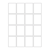 30063 - A3 Label Size 66mm x 88mm - 16 labels per sheet