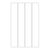 30069 - SR-A3 Label Size 60mm x 400mm - 4 labels per sheet