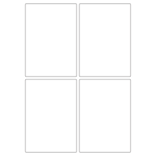 30079 - Label Size 148mm x 210mm - 4 label(s) per sheet 