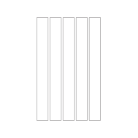 30096 - SR-A3 Label Size 35mm x 312mm - 5 labels per sheet