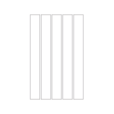 30096 - Label Size 35mm x 312mm - 5 label(s) per sheet 