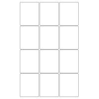 30107 - A3 Label Size 80mm x 98mm - 12 labels per sheet