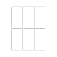 30110 - SR-A3 Label Size 170mm x 86mm - 6 labels per sheet