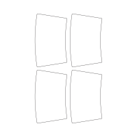 30112 - SR-A3 Label Size 105.282mm x 174.68mm - 4 labels per sheet