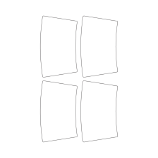 30112 - Label Size 105.282mm x 174.68mm - 4 label(s) per sheet 