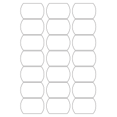 30121 - Label Size 84.5mm x 54.5mm - 21 label(s) per sheet 