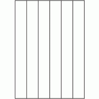 802 - Back Slit parallel to Long Edge - 5 slits, 49.5mm apart