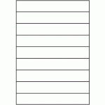805 - Back Slit parallel to Short Edge - 8 slits, 47mm apart