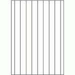 813 - Back Slit parallel to Long Edge - 9 slits, 35mm apart