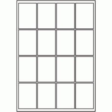 821 - A3 Label Size 97mm x 68mm - 16 labels per sheet 