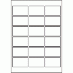 825 - A3 Label Size 90mm x 55mm - 18 labels per sheet