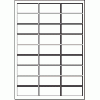 829 - A3 Label Size 90mm x 40mm - 27 labels per sheet