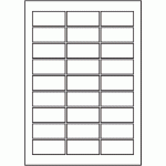 830 - SR-A3 Label Size 90mm x 40mm - 27 labels per sheet