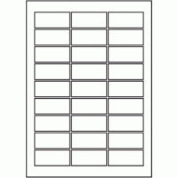 830 - SR-A3 Label Size 90mm x 40mm - 27 labels per sheet