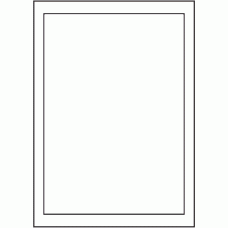 836 - SR-A3 Label Size 280mm x 400mm - 1 labels per sheet 