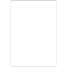 40006 - Label Size 200mm x 290mm - 1 label(s) per sheet 