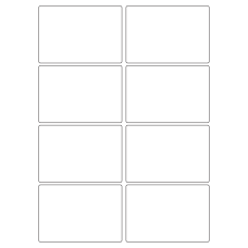 40019 - Label Size 99mm x 68mm - 8 label(s) per sheet 