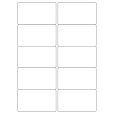 40020 - Label Size 99mm x 56.5mm - 10 label(s) per sheet 