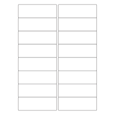 40022 - Label Size 99mm x 34mm - 16 label(s) per sheet 