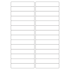 40023 - Label Size 99mm x 20mm - 28 label(s) per sheet 