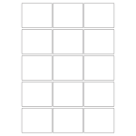 40035 - Label Size 66mm x 54mm - 15 label(s) per sheet