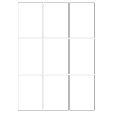 40038 - Label Size 65mm x 93mm - 9 label(s) per sheet 