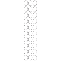 40184 - Label Size 19mm x 25mm - 30 label(s) per sheet