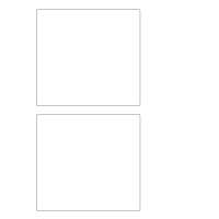 40239 - Label Size 140mm x 130mm - 2 label(s) per sheet