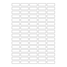 40240 - Label Size 34.827mm x 11.827mm - 80 label(s) per sheet 