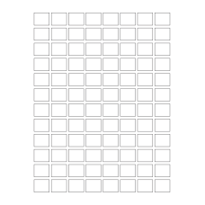 40242 - Label Size 22mm x 18mm - 96 label(s) per sheet 