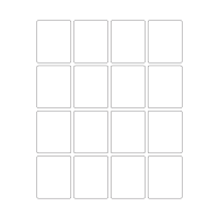 40256 - Label Size 46mm x 57mm - 16 label(s) per sheet