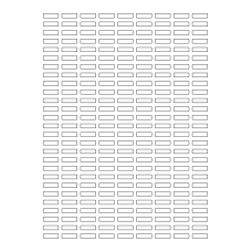 40276 - Label Size 18mm x 5mm - 243 label(s) per sheet 