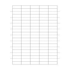 40279 - Label Size 38mm x 12.5mm - 100 label(s) per sheet 
