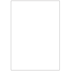 40281 - Label Size 204mm x 289.275mm - 1 label(s) per sheet 