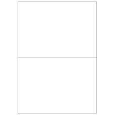 40282 - Label Size 204mm x 144.64mm - 2 label(s) per sheet 