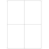 40283 - Label Size 102mm x 144.64mm - 4 label(s) per sheet