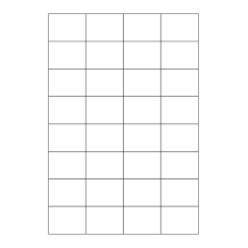 40294 - Label Size 45mm x 33mm - 32 label(s) per sheet 
