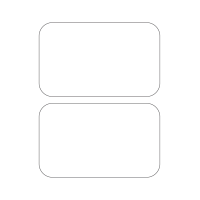 40295 - Label Size 180mm x 110mm - 2 label(s) per sheet